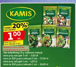 Auchan Sos sałatkowy francuski Kamis oferta