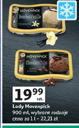 Auchan Lody bourbon vanilla Movenpick Premium Ice Cream oferta