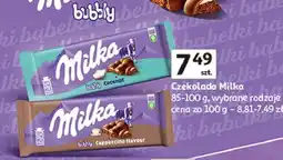 Auchan Czekolada cappucino Milka Bubbly oferta