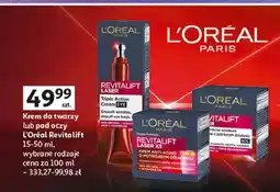 Auchan Krem do twarzy na noc L'oreal Revitalift Laser X3 oferta