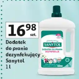 Auchan Płyn dodatek dezynfekujący do prania Sanytol oferta