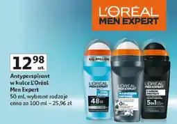 Auchan Anti-perspirant 5 in 1 L'oreal Men Expert Carbon Protect oferta