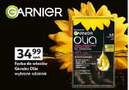 Auchan Farba do włosów ciemny brąz 4.0 Garnier Olia oferta