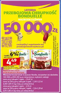 Auchan Cieciorka Bonduelle Gotowane Na Parze oferta