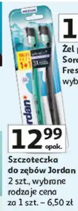 Auchan Szczoteczka do zębów medium Jordan Ultra Lite oferta
