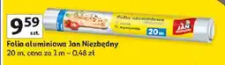 Auchan Folia aluminiowa 20 m Jan Niezbędny oferta