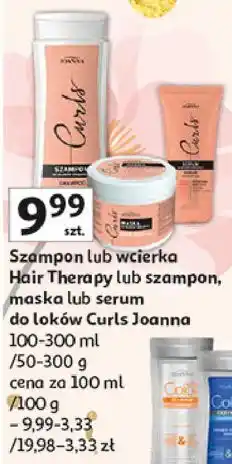 Auchan Wcierka do włosów wypadających Joanna Hair Therapy oferta
