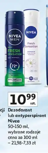 Auchan Antyperspirant Nivea Fresh Sensation oferta
