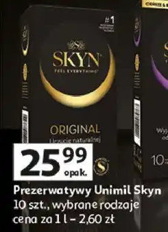 Auchan Prezerwatywy original Skyn oferta