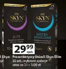 Auchan Prezerwatywy ekstra nawilżane Skyn oferta