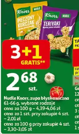 Auchan Teriyaki Knorr Nudle oferta
