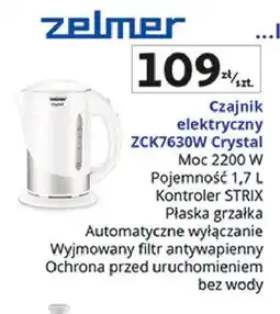 Auchan Czajnik zck7630w Zelmer oferta