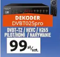 Auchan Dekoder dvbt-t2 Manta oferta