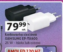 Auchan Ładowarka ep-ta800 25w czarna Samsung oferta