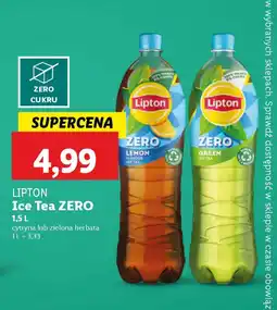 Lidl Lipton Ice Tea ZERO oferta