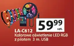 Auchan Oświetlenie led rgb do telewizora 3m la-c612 Vakoss oferta