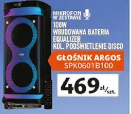 Auchan Głośnik power audio argos Manta oferta