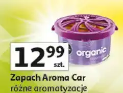 Auchan Zapach samochodowy organic lawenda Aroma Car Cup Gel oferta