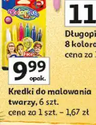 Auchan Kredki do malowania twarzy Colorino Kids oferta