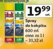 Auchan Spray do kokpitów samochodowych Plak oferta