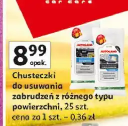 Auchan Chusteczki do pielęgnacji kokpitu Autoland oferta