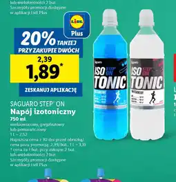 Lidl Napój izotoniczny Saguaro Step' On oferta