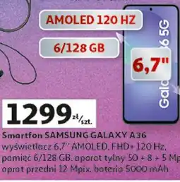 Auchan Smartfon a36 Samsung Galaxy oferta