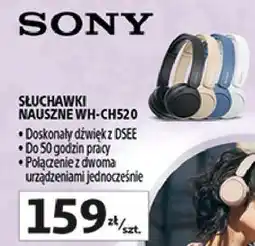 Auchan Słuchawki wh-ch520 białe Sony oferta
