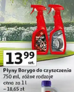 Auchan Spray do nabłyszczania opon Borygo oferta