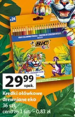 Auchan Kredki ołówkowe evolution Bic Kids oferta