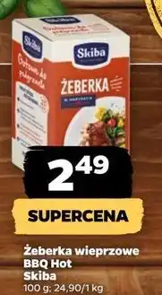 Netto Żeberka miodowe bbq Skiba Gotowe Do Pieczenia oferta