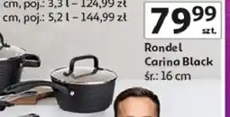 Auchan Rondel carina black 16 cm Florina (Florentyna) oferta