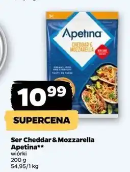 Netto Ser cheddar & mozarella tarty Arla Apetina oferta