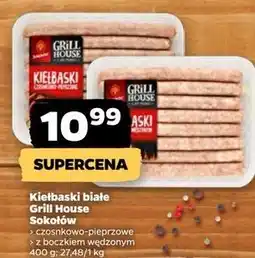 Netto Kiełbaski z boczkiem wędzonym Sokołów Grill House oferta