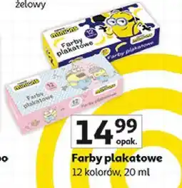 Auchan Farby plakatowe minionki oferta