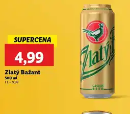 Lidl Zlatý Bažant oferta