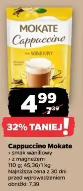 Netto Cappuccino z magnezem Mokate oferta