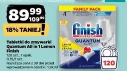 Netto Kapsułki do zmywarki lemon Finish Quantum oferta