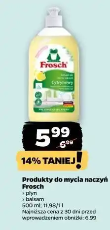 Netto Balsam do naczyń cytrynowy Frosch oferta