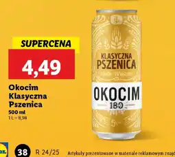 Lidl Okocim Klasyczna Pszenica oferta