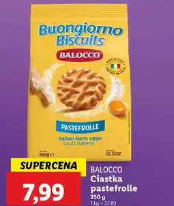 Lidl Ciastka pastefrolle Balocco oferta