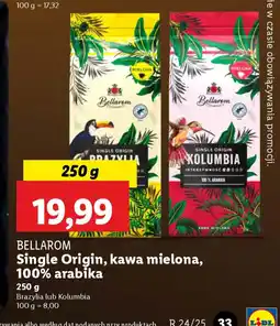 Lidl Kawa mielona Single Origin Bellarom oferta