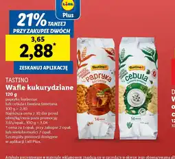 Lidl Wafle kukurydziane Tastino oferta