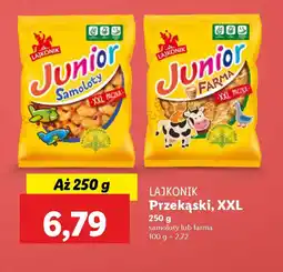 Lidl Lajkonik Przekąski, XXL oferta
