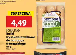 Bułki wysokobłonnikowe do hot doga francuskiego Schulstad