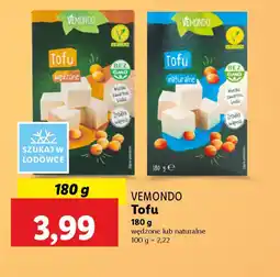Lidl Tofu Vemondo oferta