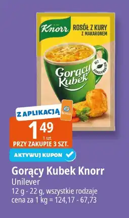 E.Leclerc Gorący kubek Knorr 12g-22g Unilever oferta
