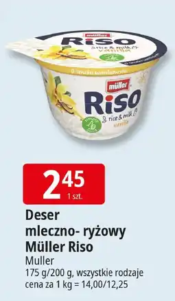 E.Leclerc Deser mleczno-ryżowy Müller Riso 175g Muller oferta