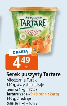 E.Leclerc Serek puszysty Tartare 140g Mleczarnia Turek oferta