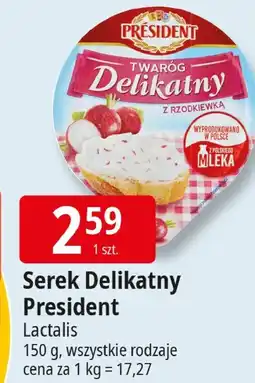 E.Leclerc Serek Delikatny President 150g Lactalis oferta